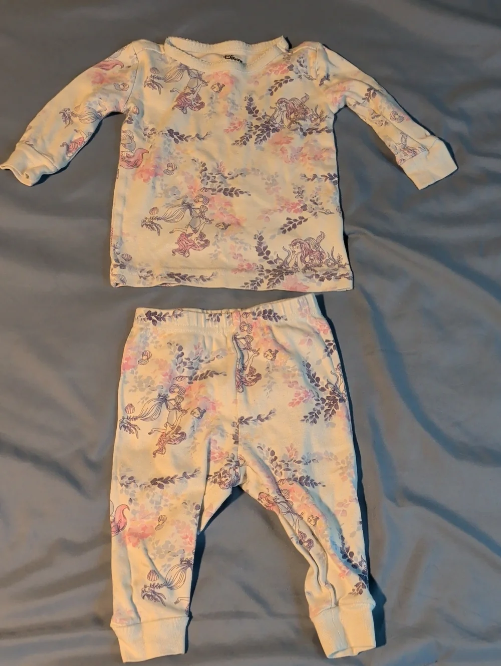 Janie & Jack - Little Mermaid PJs